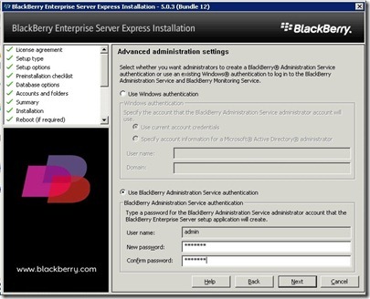 15 BES admin account 15 BES admin account