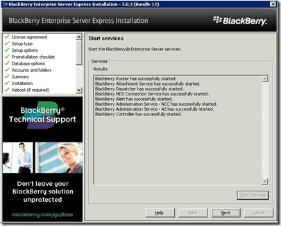 16 BES final install summary 16 BES final install summary