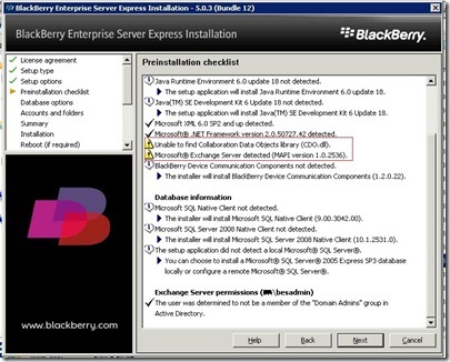 5 BES Preinstall checklist 5 BES Preinstall checklist